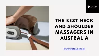The Best Neck and Shoulder Massagers in Australia