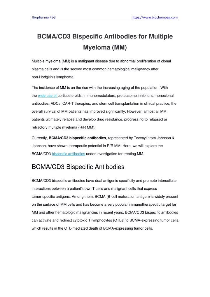 biopharma peg https www biochempeg com