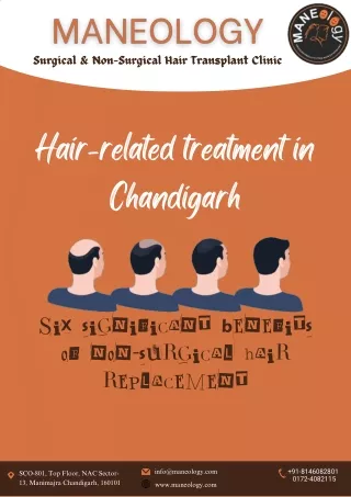 Hair-related treatment in Chandigarh