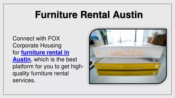 furniture rental austin