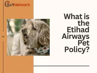 1-844-414-9223 How do I book my pet's travel on Etihad Airways?