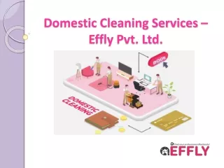 Domestic Cleaning Services – Effly Pvt. Ltd.
