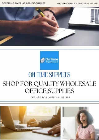 Shop for Quality Wholesale Office Supplies