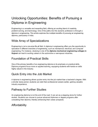 unlocking opportunities benefits of pursuing