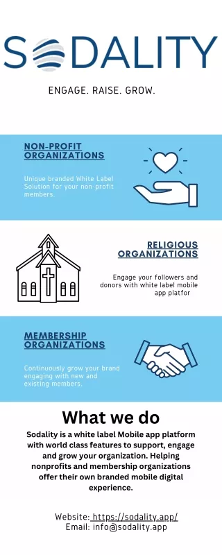 engage raise grow