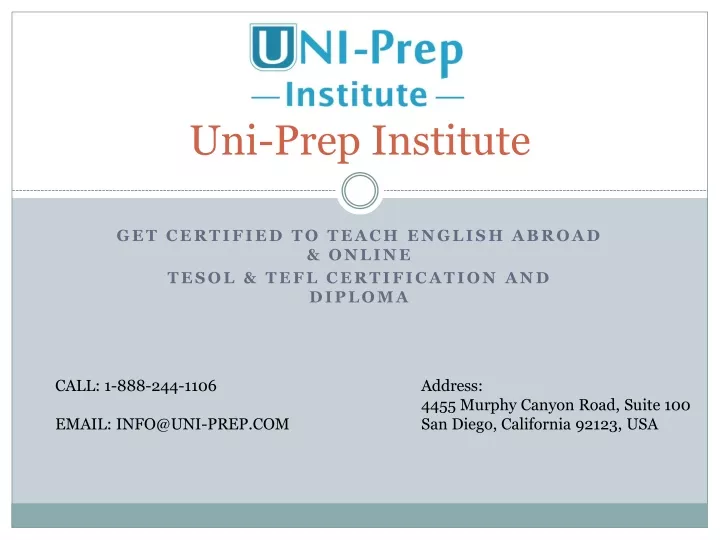 uni prep institute