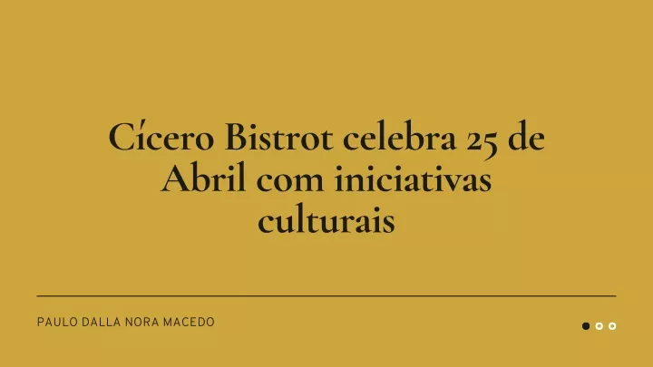 c cero bistrot celebra 25 de abril