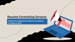 Important Guidelines For Resume Formatting to Follow in 2023