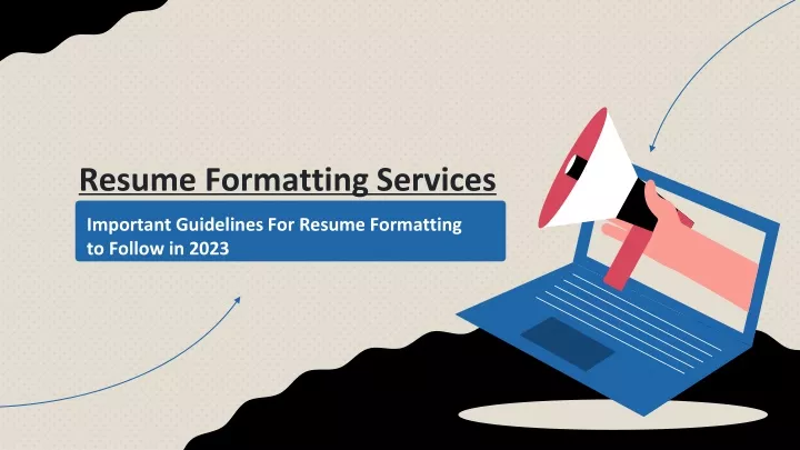 resume formatting services