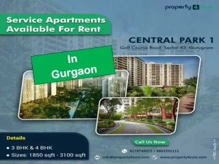 Central Park 1 - Comfortable Service Apartments in Gurgaon