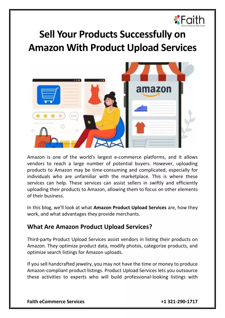 sell your products successfully on amazon with