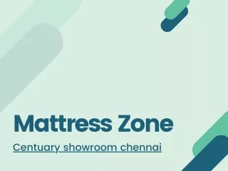 Centuary Mattress Zone