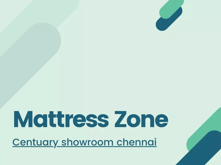 mattress zone centuary showroom chennai
