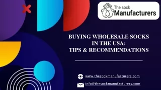 Buying Wholesale Socks in the USA: Tips and Recommendations