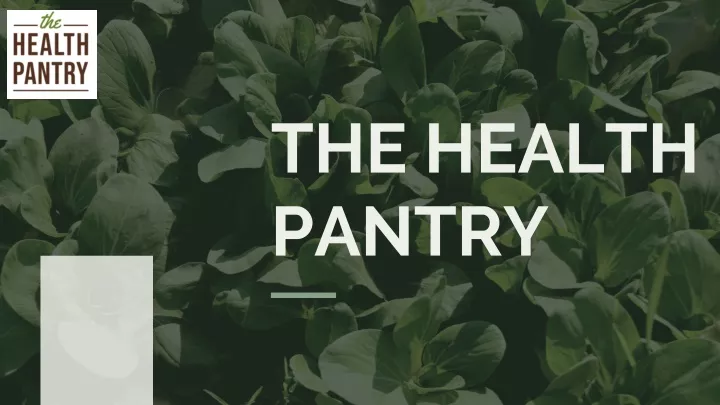 the health pantry