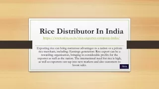 rice d istributor i n i ndia https www sirra co in rice exporter company india