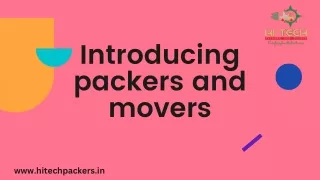 HITECH PACKER AND MOVERS IN TRICHY