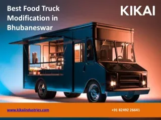 Best Food Truck Modification in Bhubaneswar