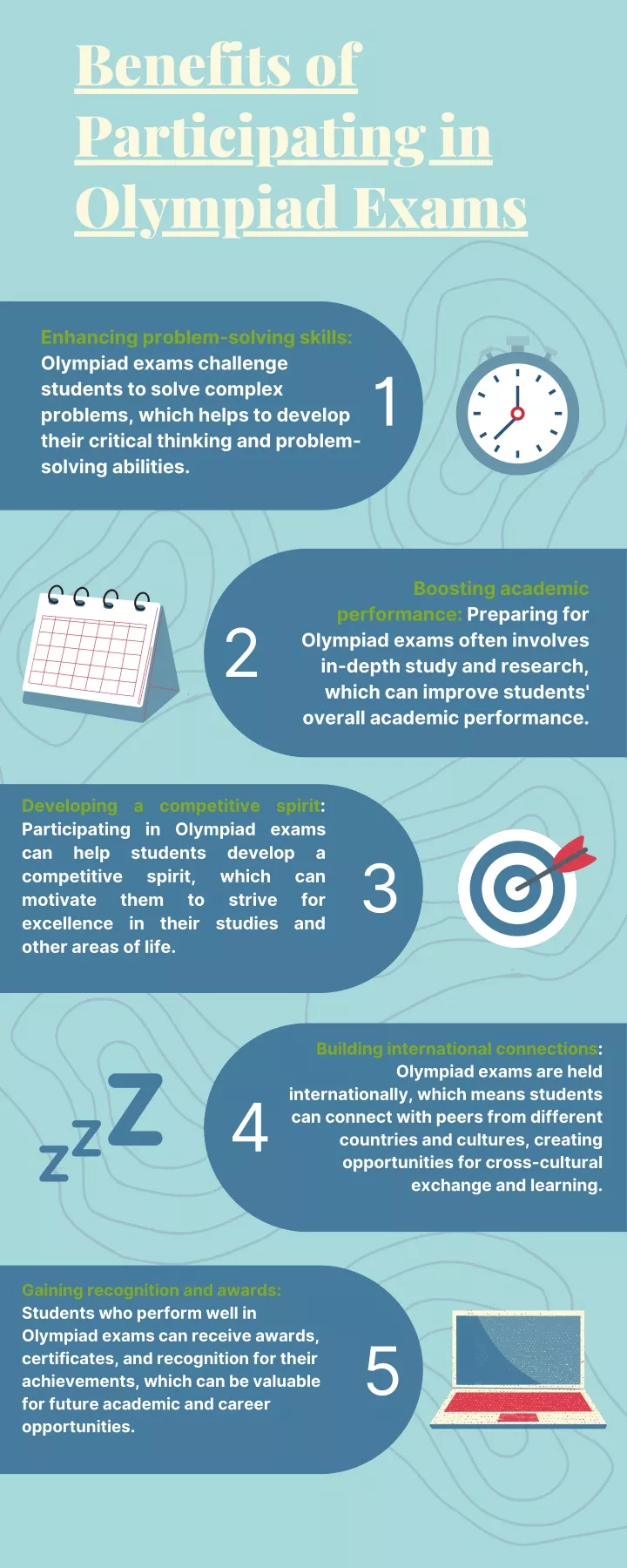 benefits of participating in olympiad exams