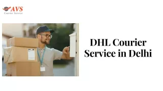 DHL Courier Service in Delhi