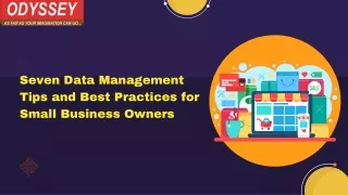 7 Data Management Tips & Best Practices | Database Management Services In Delhi
