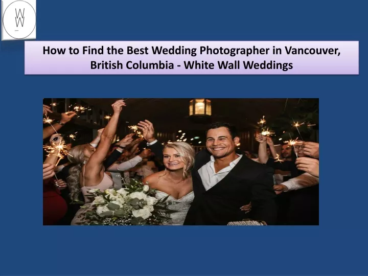 how to find the best wedding photographer