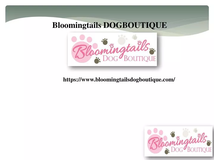 bloomingtails dogboutique