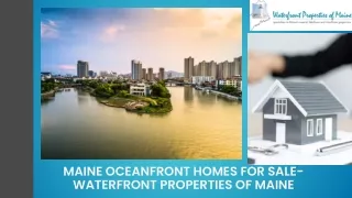Maine Oceanfront Homes For Sale - Waterfront Properties of Maine