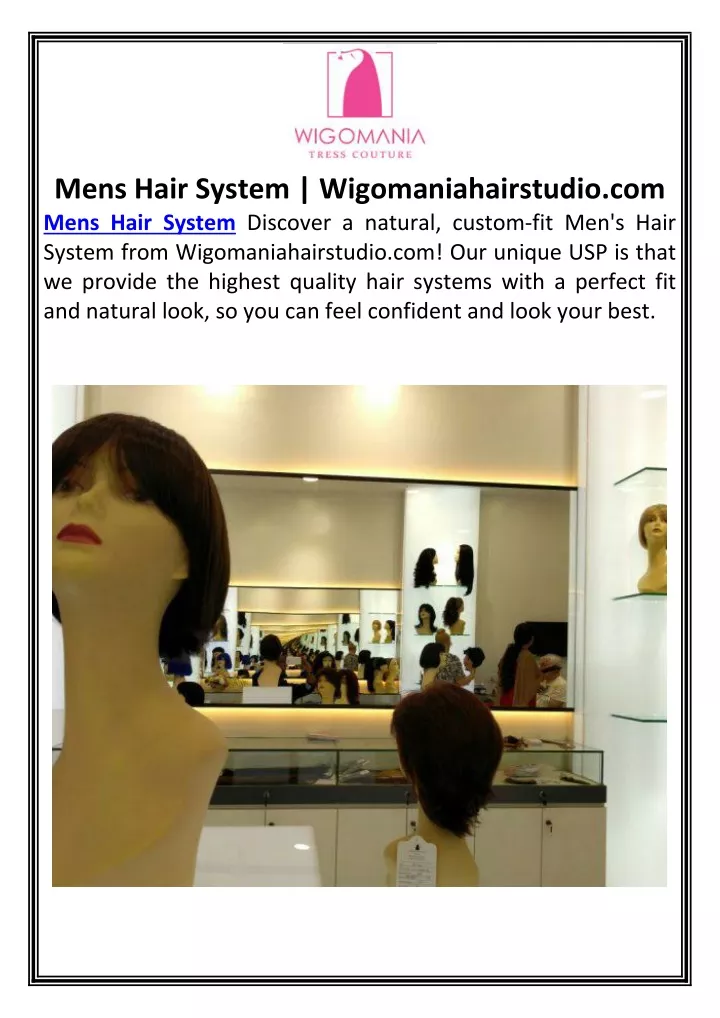 mens hair system wigomaniahairstudio com mens