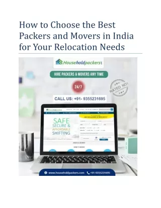 how to choose the best packers and movers