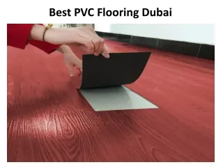 PVC Flooring flooringshopdubai