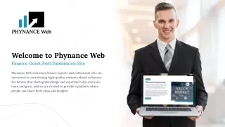 Finance Guest Post Submission Site - Phynance Web