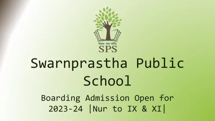 swarnprastha public school