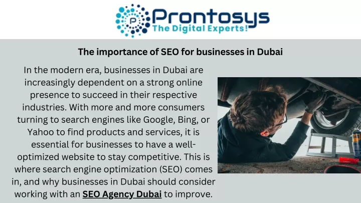 the importance of seo for businesses in dubai