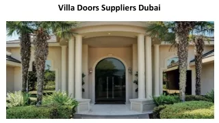 Villa Doors Suppliers  dubaidoors.ae (2)