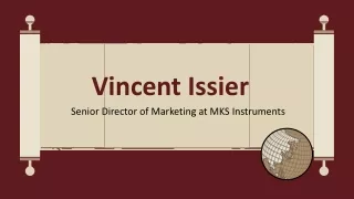 vincent issier senior director of marketing