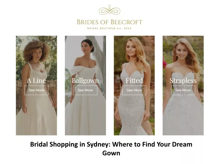 bridal shopping in sydney where to find your dream gown