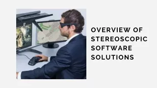 Overview of Stereoscopic Software Solutions
