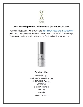 best botox injections in vancouver ovomedispa com