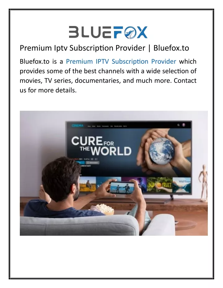 premium iptv subscription provider bluefox to