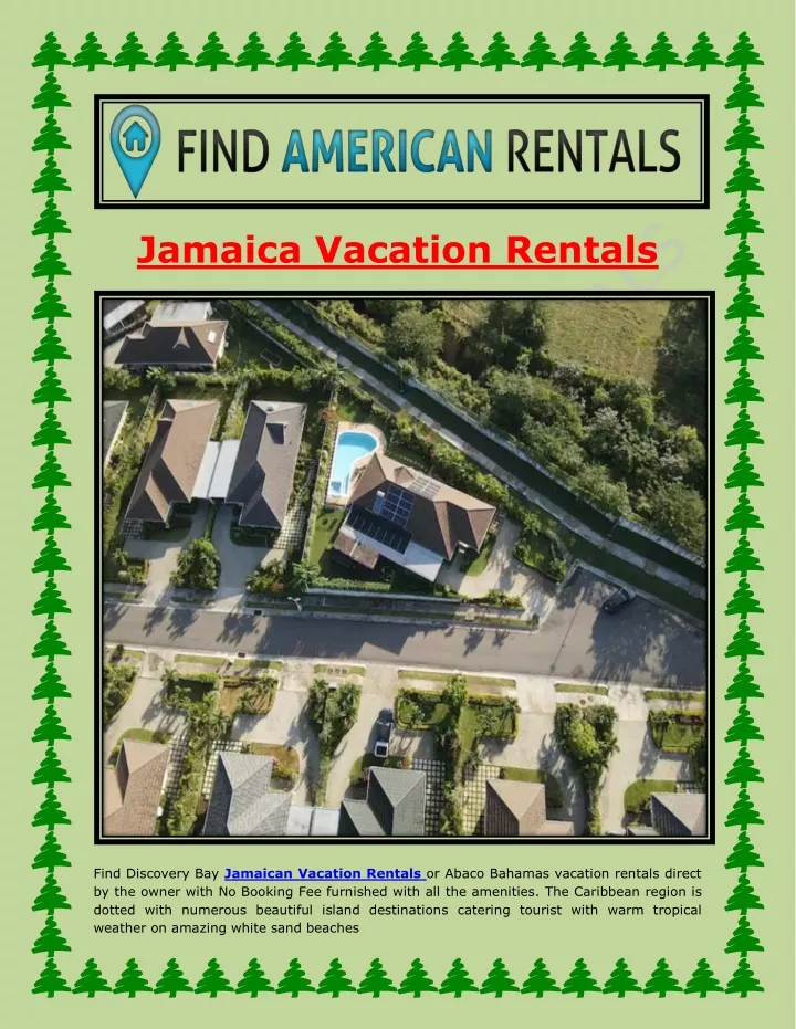 jamaica vacation rentals