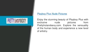 Playboy Plus Nude Pictures  Prettyhotandsexy.com