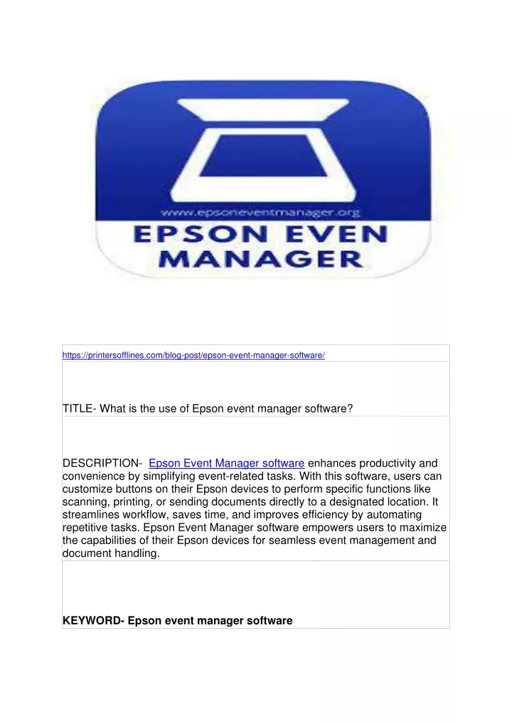 https printersofflines com blog post epson event