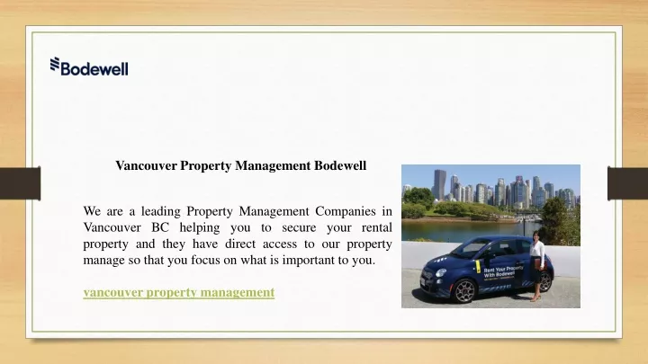 vancouver property management bodewell