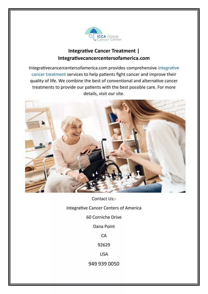 integrative cancer treatment