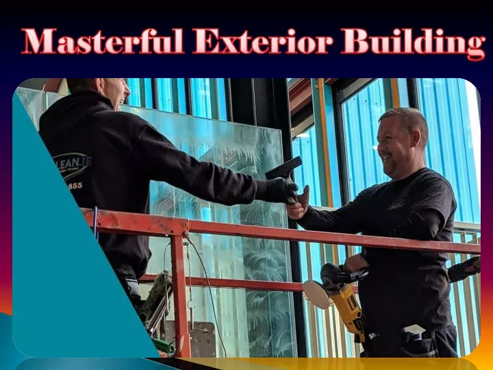 masterful exterior building cleaning