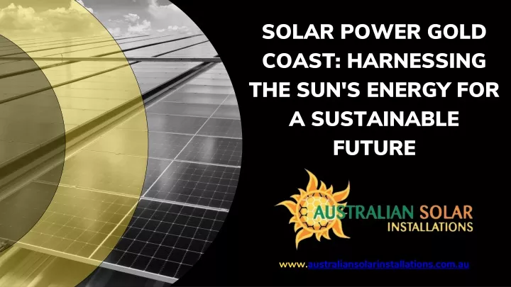 solar power gold coast harnessing