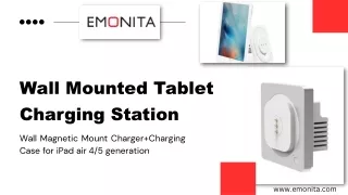 Wall Mounted Tablet Charging Station
