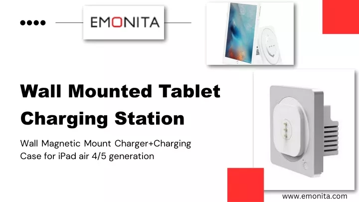 wall mounted tablet charging station