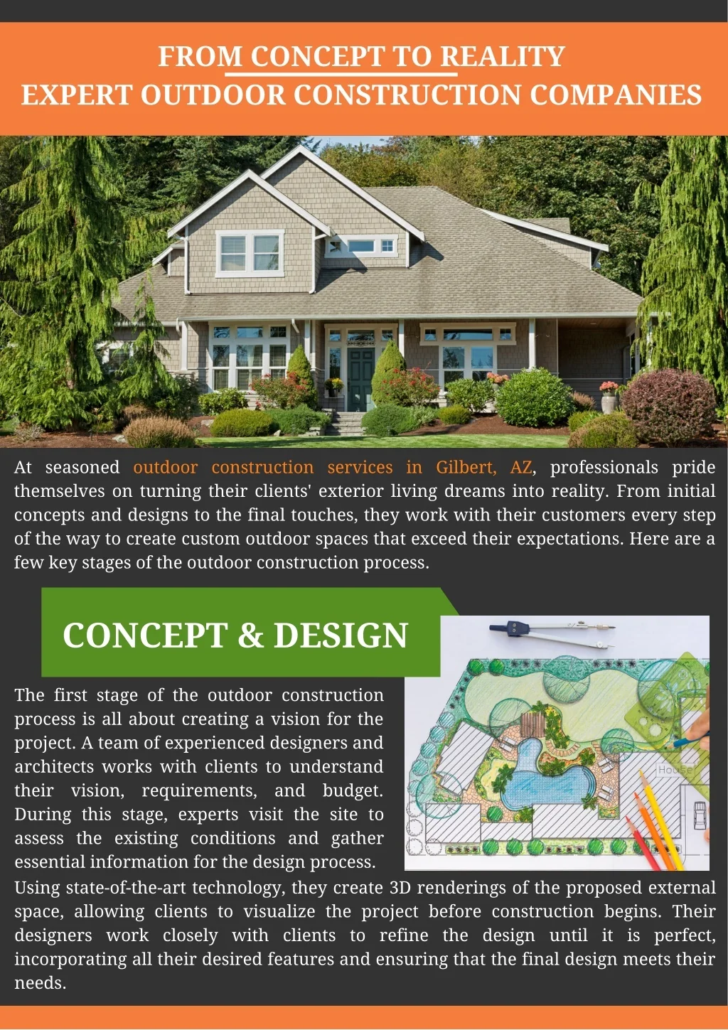 PPT - From Concept to Reality: Expert Outdoor Construction Companies ...